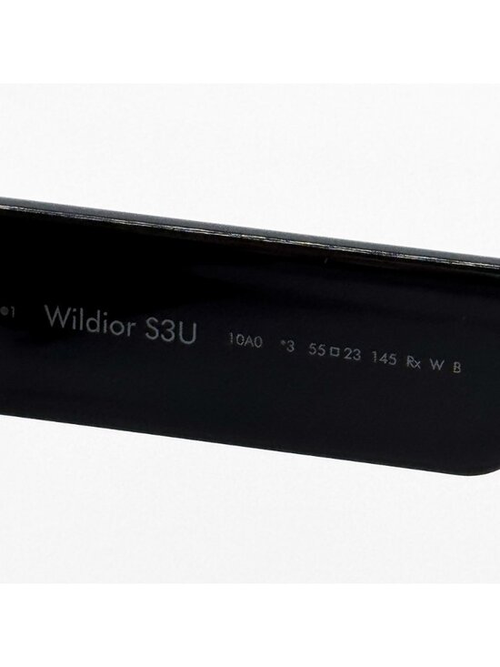 NEW DIOR SUNGLASSES WILDIOR S3U 10A BLACK WOMEN EYEWEAR DIOR